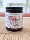 Georgia Peach Holiday Candle
