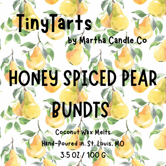 Honey Spiced Pear Bundts