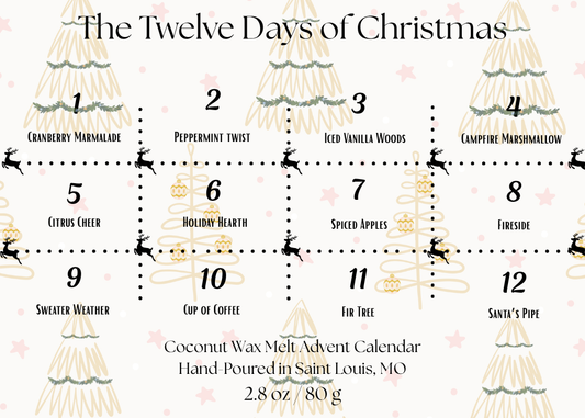 The Twelve Days of Christmas Advent Calendar