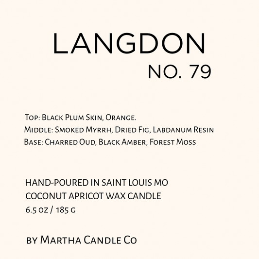LANGDON NO. 79 Candle