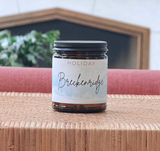 Breckenridge Holiday Candle  (Eucalyptus + Cypress + Tonka)