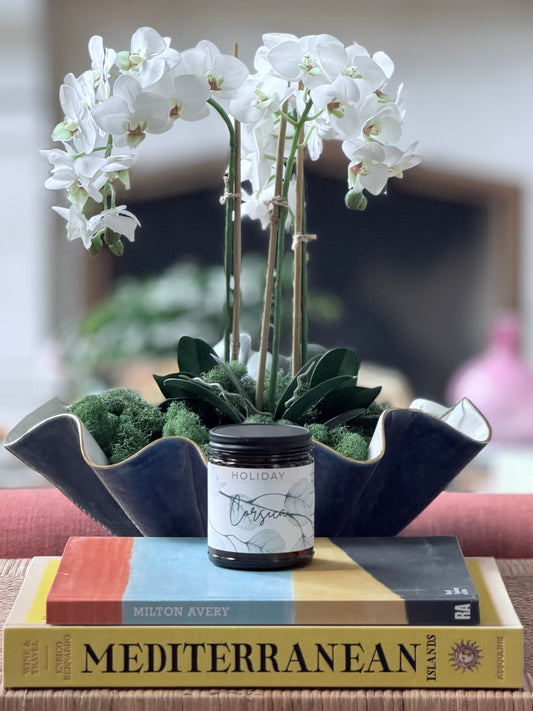 Corsica Holiday Candle     (White Eucalyptus)