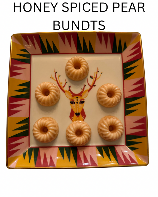 Honey Spiced Pear Bundts