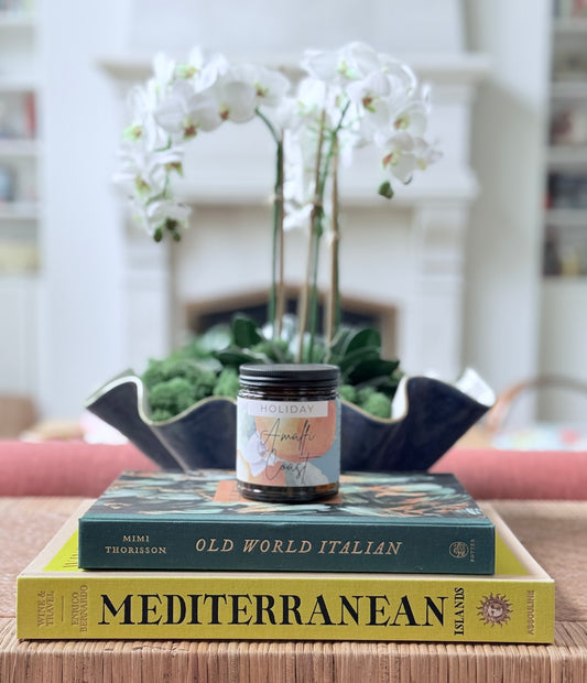 Amalfi Coast Holiday Candle  (White Tea + Citrus + Ginger)