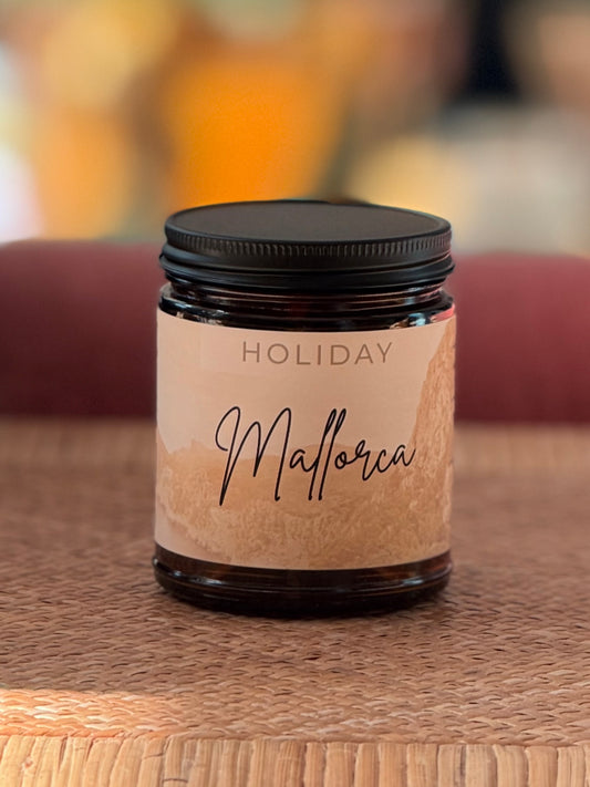Mallorca Holiday Candle            (Bergamot + Sea Salt + Dried Fruits)