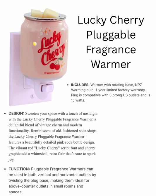 Lucky Cherry Pluggable Fragrance Warmer