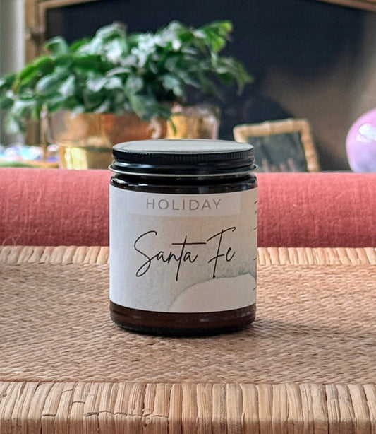 Santa Fe Holiday Candle      (Cedar + Musk + Lavender)