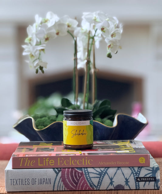Shikoku Holiday Candle         (Yuzu Blossom + Sea Salt)