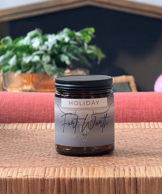 Fort Worth Holiday Candle     (Tobacco + Leather + Olibanum)