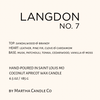 LANGDON NO. 7 Candle