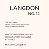 LANGDON NO. 12 Candle