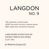 LANGDON NO. 9 Candle