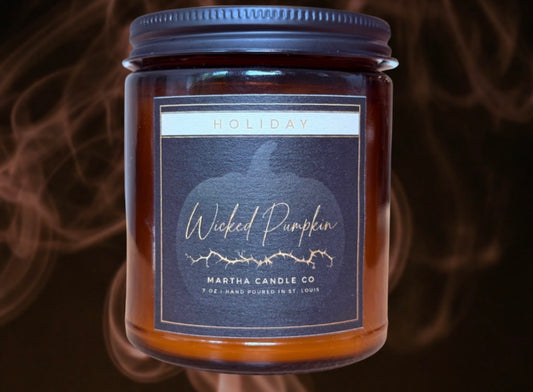 Wicked Pumpkin - Fall Edition Candle (Pumpkin + Chai)