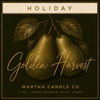 Golden Harvest Limited Edition Candle (Pear + Honey + Allspice)