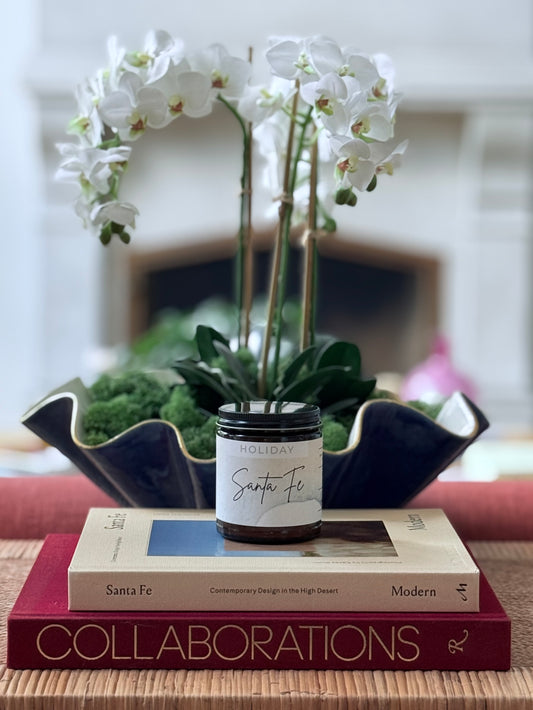 Santa Fe Holiday Candle      (Cedar + Musk + Lavender)