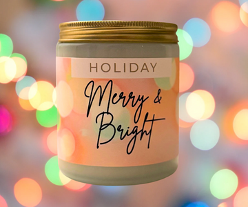 Merry & Bright - Winter Edition Candle (Pine + Sage + Peppermint)