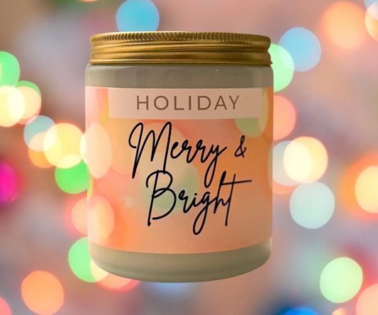 Merry & Bright - Winter Edition Candle (Pine + Sage + Peppermint)