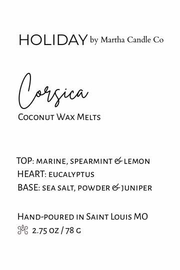 Corsica Wax Melts