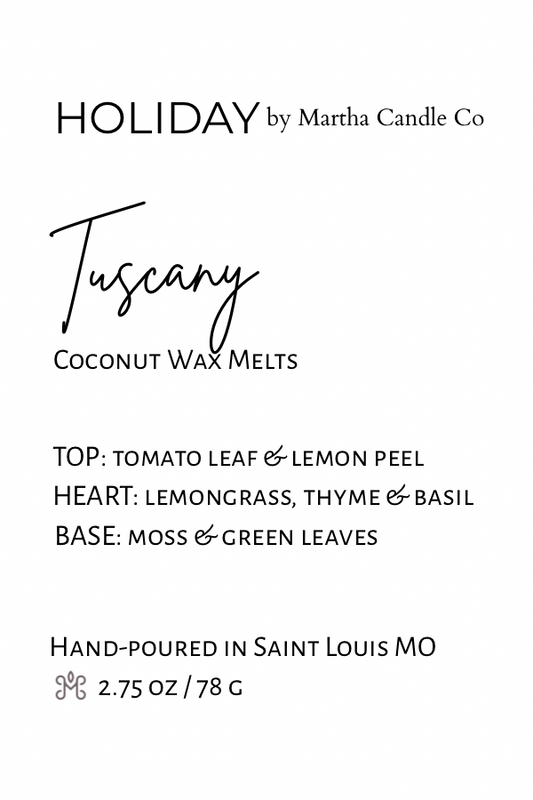 Tuscany Wax Melts