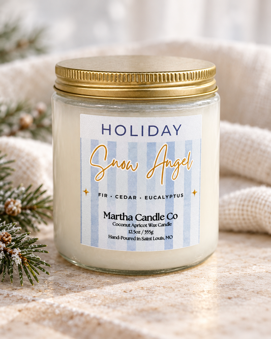 Snow Angel - Winter Edition Candle (Fir + Cedar + Eucalyptus)