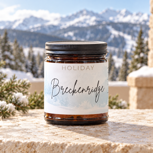 Breckenridge Holiday Candle  (Eucalyptus + Cypress + Tonka)