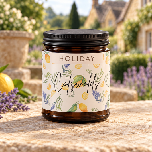 The Cotswolds Holiday Candle                                    (Lemon + Lavender)