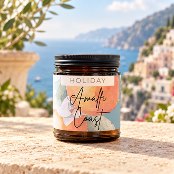 Amalfi Coast Holiday Candle  (White Tea + Citrus + Ginger)