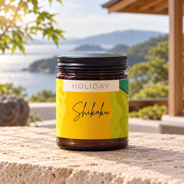 Shikoku Holiday Candle         (Yuzu Blossom + Sea Salt)