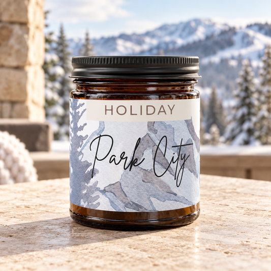 Park City Holiday Candle      (Pine + Fir + Juniper)