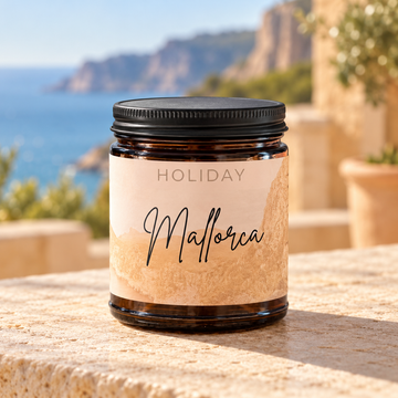 Mallorca Holiday Candle            (Bergamot + Sea Salt + Dried Fruits)