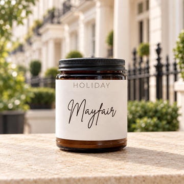 Mayfair Holiday Candle          (Moss + Musk + Cedar)