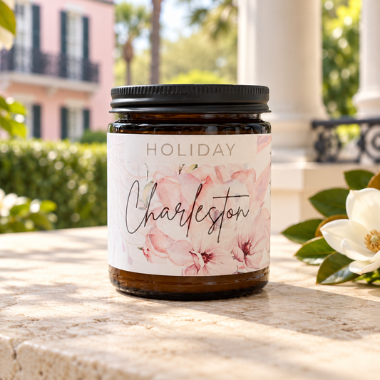 Charleston Holiday Candle     (Passionfruit + Sparkling Tea)