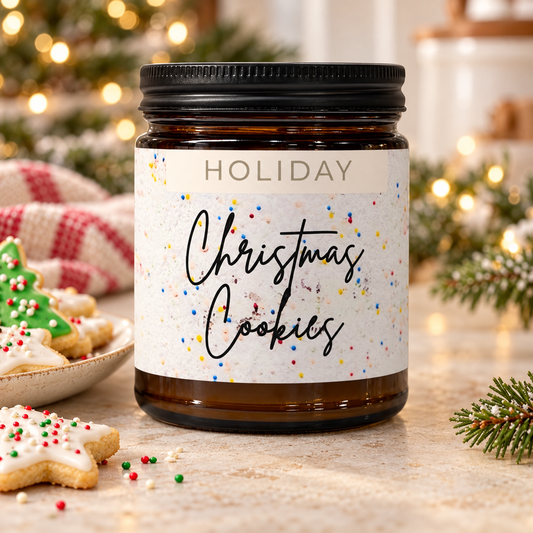 Christmas Cookies (Almond + Vanilla + Rum + Spice)