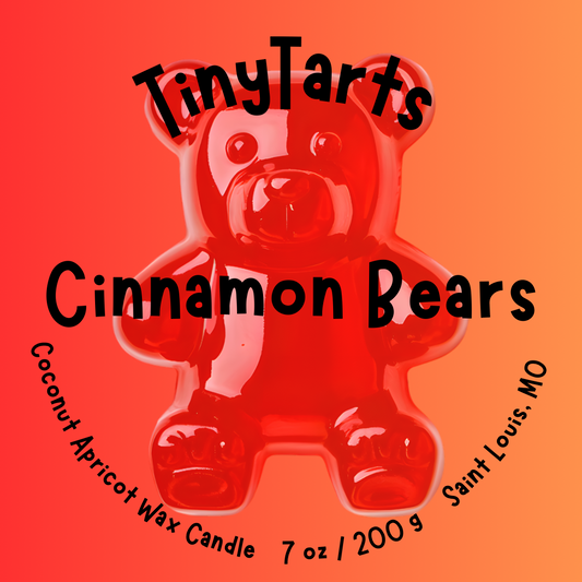 Cinnamon Bears TinyTarts Candle