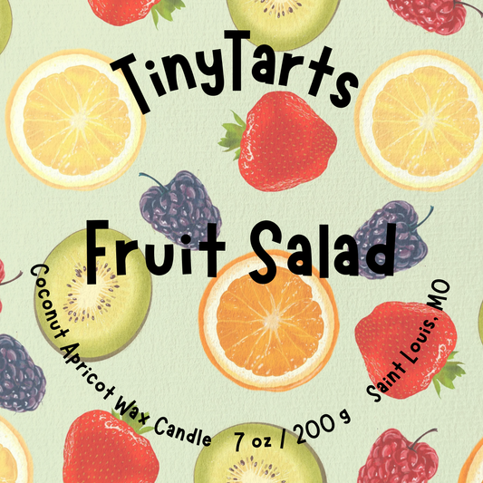 Fruit Salad TinyTarts Candle