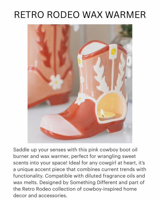 Retro Rodeo Tealight Wax Warmer