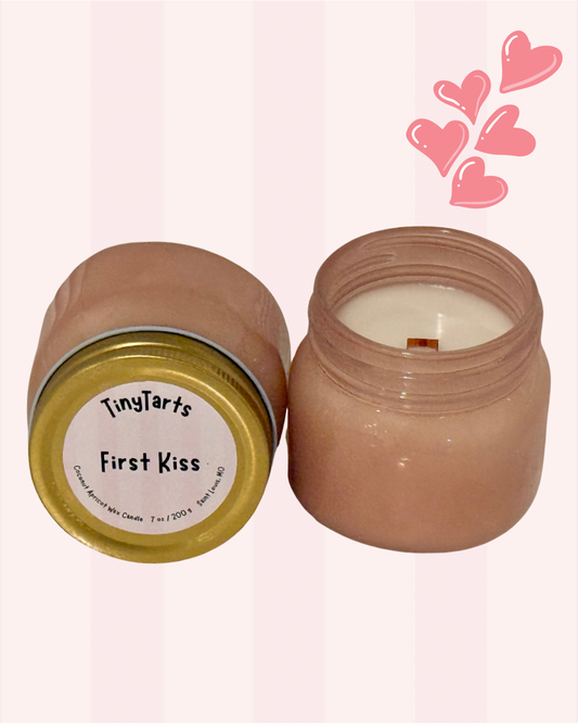 First Kiss TinyTarts Candle