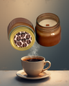 Coffee Bean TinyTarts Candle