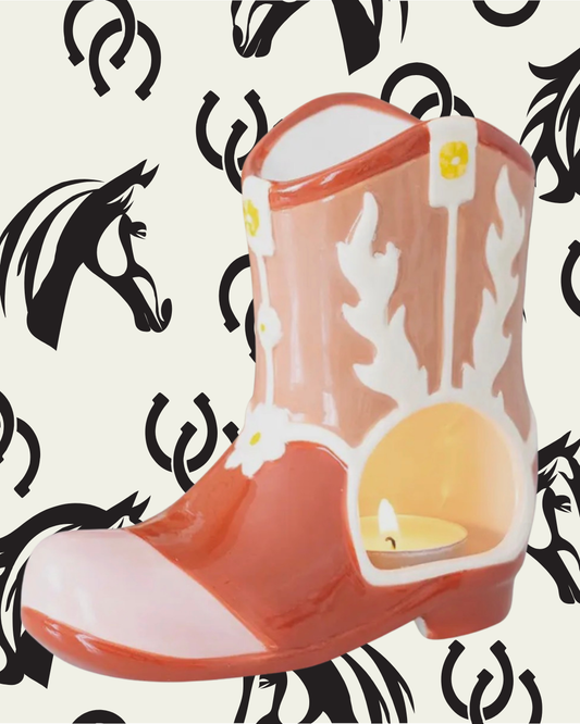 Retro Rodeo Tealight Wax Warmer