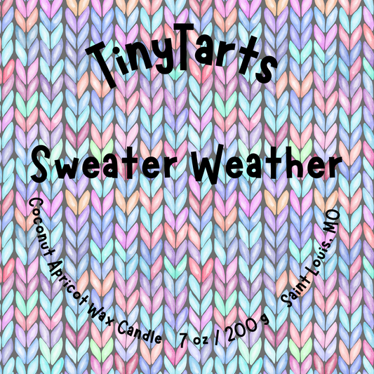 Sweater Weather TinyTarts Candle