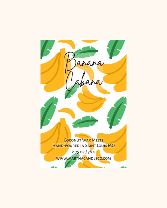 Banana Cabana Limited Edition Wax Melts