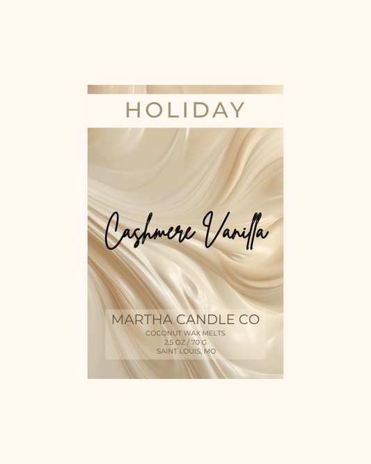 Cashmere Vanilla Limited Edition Wax Melts