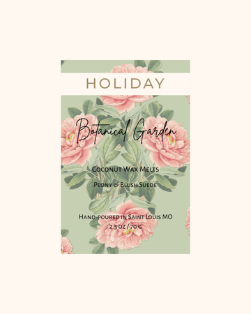 Botanical Garden Limited Edition Wax Melt (Apple + Floral + Musk)